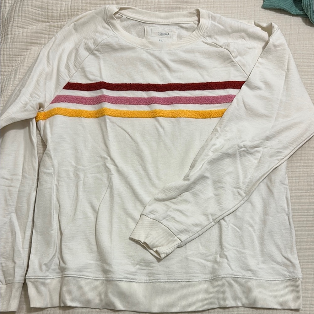 Sonoma XL Cream Crewneck